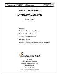 model 7000a gyro installation manual jan 2011 - Seakeeper