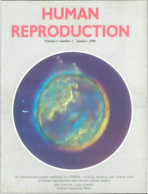 Front Matter (PDF) - Human Reproduction