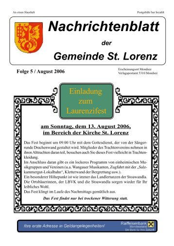 Nachrichtenblatt - St. Lorenz