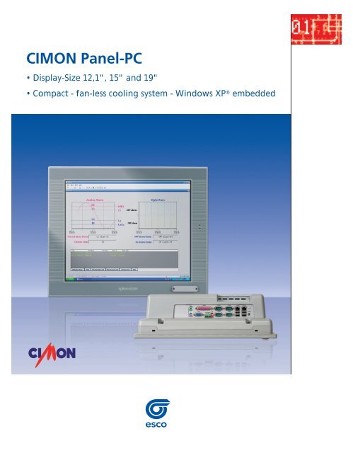 CIMON Panel-PC - esco Antriebstechnik
