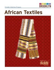 African Textiles - Brooklyn Children's Museum