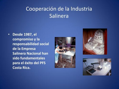 Salt Fluoridation in the Region of the Americas - European ...