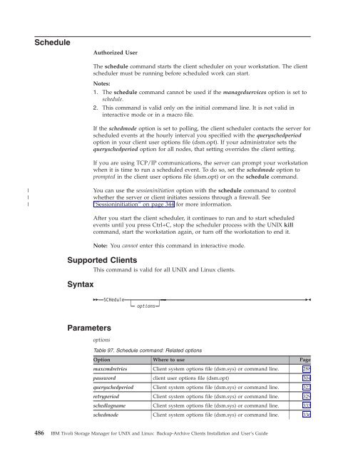 IBM Tivoli Storage Manager for UNIX and Linux: Backup-Archive ...