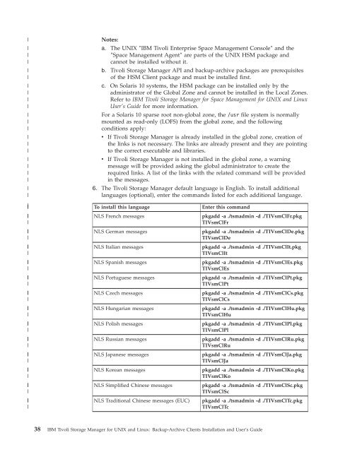 IBM Tivoli Storage Manager for UNIX and Linux: Backup-Archive ...