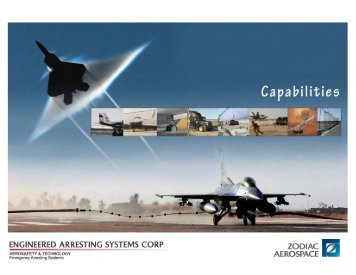 Engineered Arresting Systems Corporation (ESCO) Capabilities (PDF)