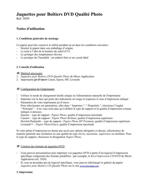 Imprimantes HP - Création de formats de papier personnalisés