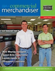 December 2011 - Maytag Commercial Laundry