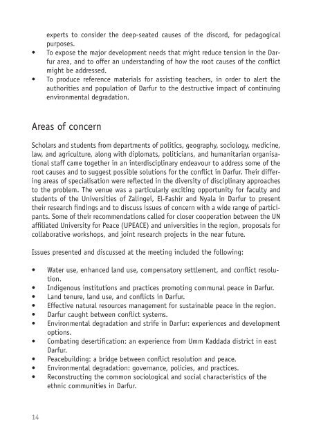 environmental degradation as a cause of conflict in - Steiner Graphics