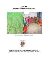 1st Quarterly Progress Report of JEEViKA.pdf - Bihar Rural ...