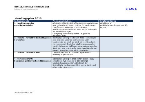 16-01-2013 MÃ¸debilag FU beklÃ¦dning - Industriens Uddannelser