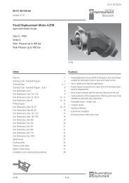 Fixed Displacement Motor A2FM - Group VH A/S