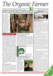 Dairy goat feeding and housing - Infonet-Biovision