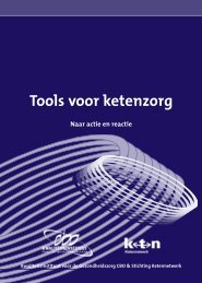 Tools voor ketenzorg - CBO