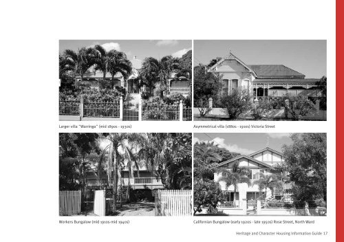 Heritage and Character Housing - Townsville City Council