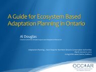 A Practitioner's Guide to Climate Change Adaptation in Ontario's ...