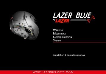 User manual - Lazer Helmets