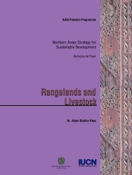 Rangelands and L ivestock Rangelands and L ... - IUCN - Pakistan