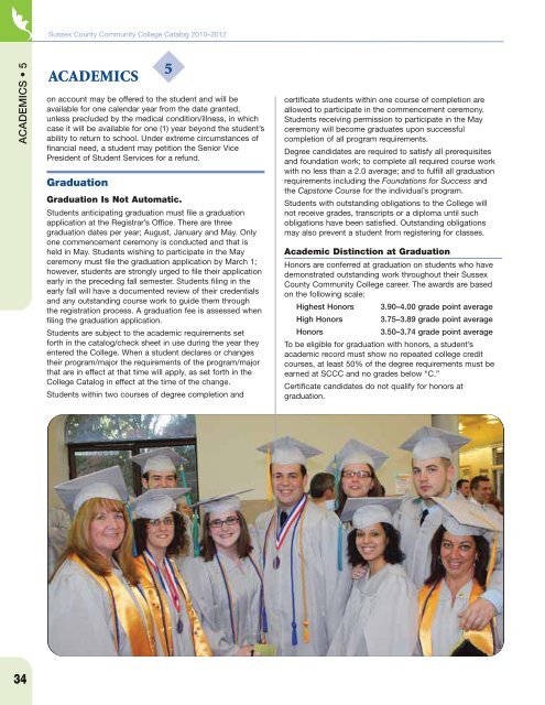 Catalog - Sussex County Community College