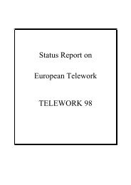 1998 - European Telework Week