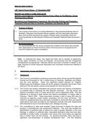 Site Specifics Policies and Proposals - Breckland Council