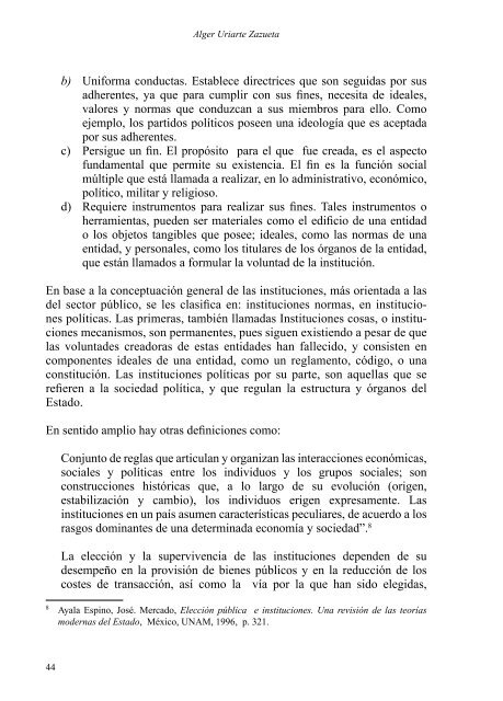 El cambio institucional en la Administración Pública en ... - Inap