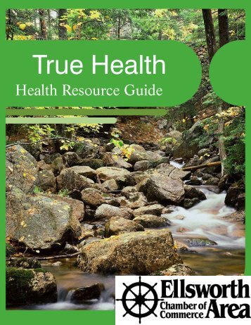 True Health Resource Guide - Maine Coast Memorial Hospital
