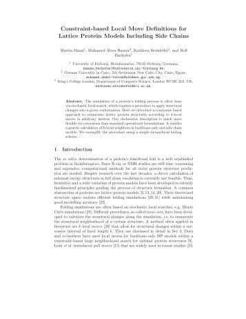 Constraint-based Local Move Definitions for Lattice Protein Models ...