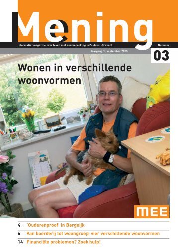 Mening nr 3, sept 2005 - MEE Zuidoost Brabant