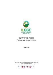 עלו - המועצה הישראלית לבנייה ירוקה