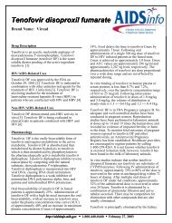 Tenofovir disoproxil fumarate Tenofovir disoproxil fumarate