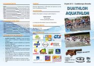 DUATHLON-AQUATHLON Coudekerque-Branche la ... - Skwal'athlon