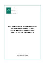 informe sobre previsiones de demanda de productos petroliferos ...