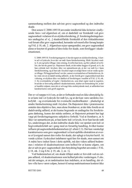 Grov uagtsomhed Ã¢Â€Â“ et typebegreb - Juridisk Institut - Aarhus ...