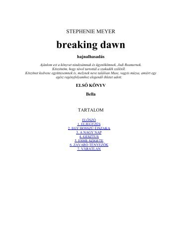 breaking dawn