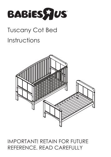 to us cot how assemble r toys Toys R Instructions Henley Us Cot Bed