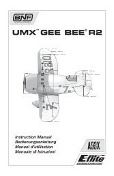 33267 EFL UMX Gee Bee R2 manual .indb - E-flite