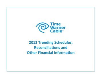 Trending Schedules - Time Warner Cable