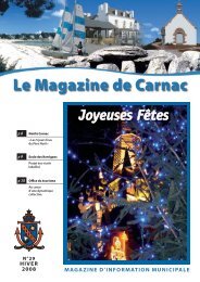 Ouvrir le document - Carnac