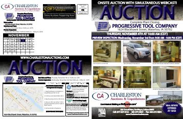PROGRESSIVE TOOL COMPANY - Charleston Auctions