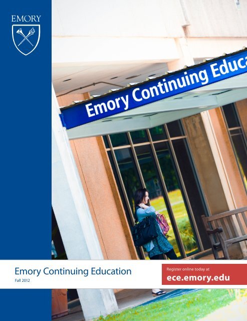 View Catalog - Emory Continuing Education - Emory University