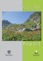 Report on the state of nature 2008 - 2009 - Kosovo Progress Report ...