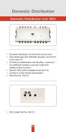 Domestic Distribution - Triax