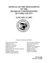 journal of the proceedings of the board of commissioners of cook ...