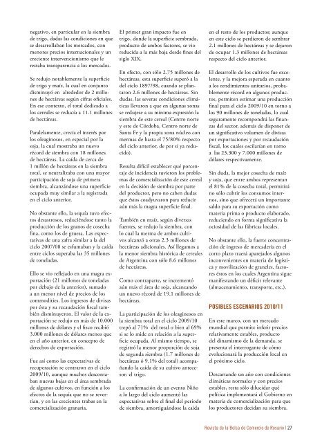 Revista de la Bolsa de Comercio de Rosario