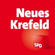 Neues Krefeld! Das Wahlprogramm der Krefelder SPD