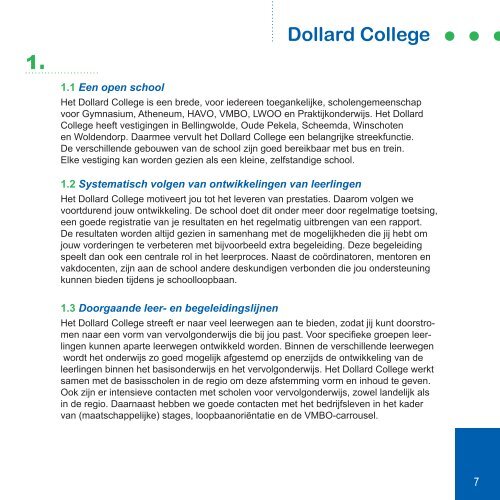 Algemene zaken - Dollard College