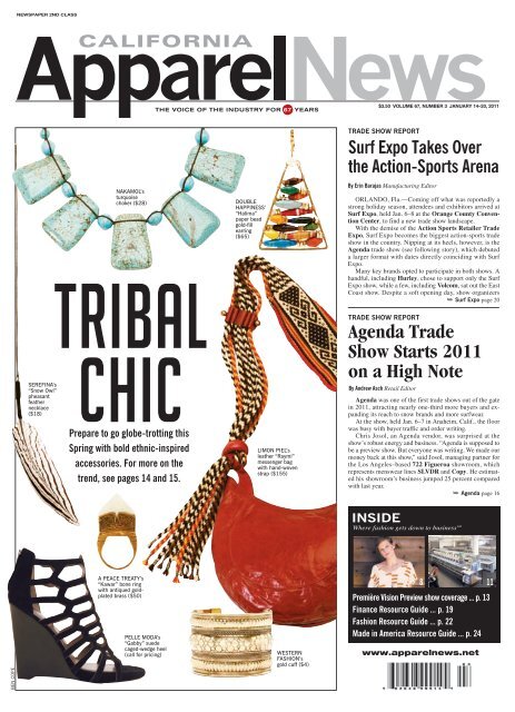 Tribal - California Apparel News