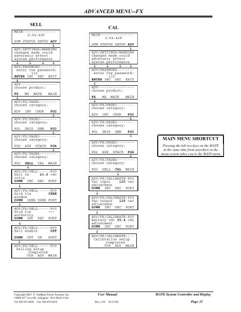 Mate users manual