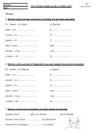 Les temps simples (exercices niveau1) .pdf - Nono l'instit