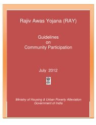 Guidelines on Community Participation. - Ministry of Housing ...